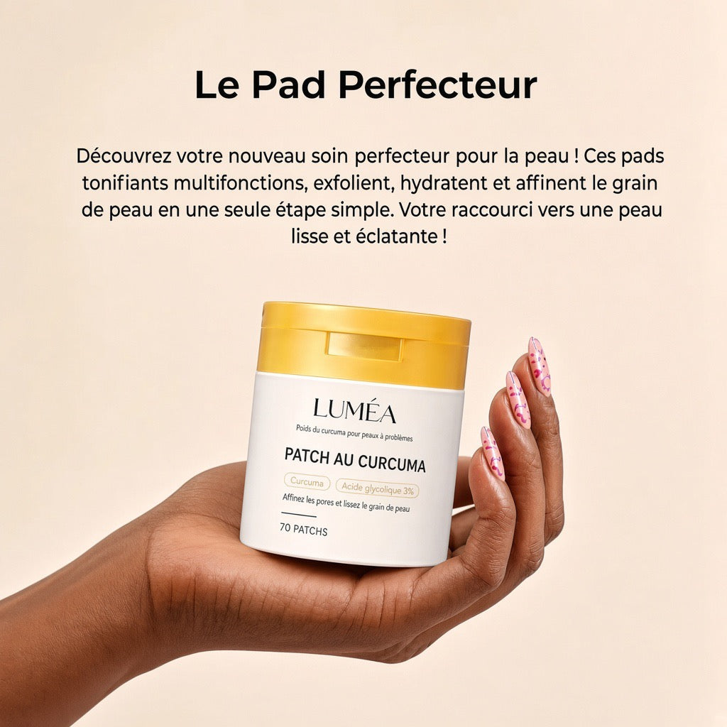 Patchs au curcuma Luméa