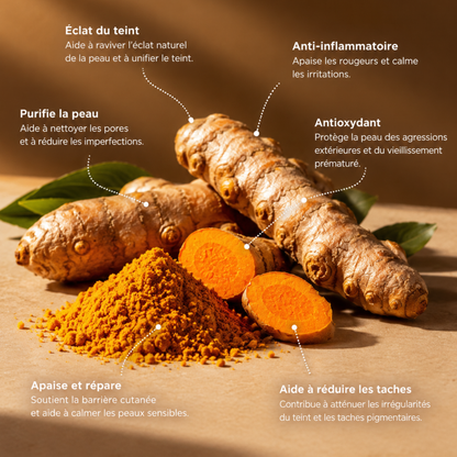 Patchs au curcuma Luméa