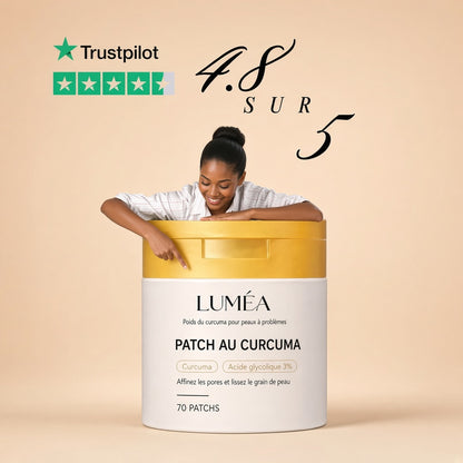 Patchs au curcuma Luméa